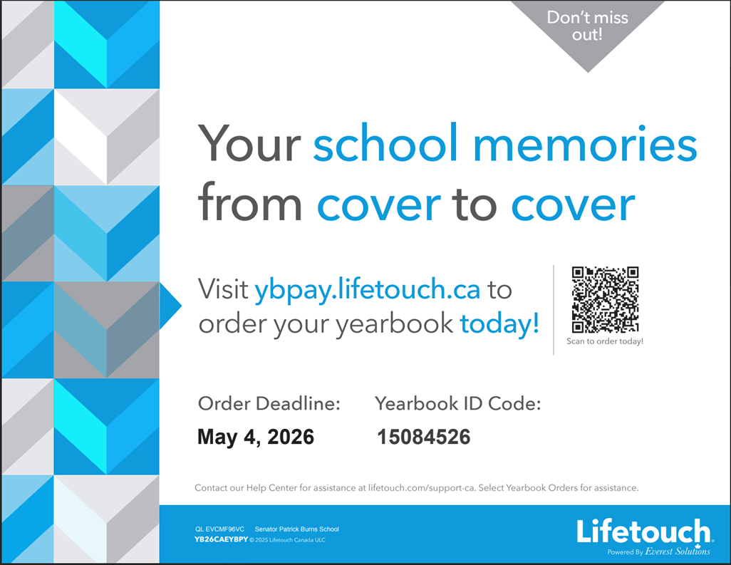 Yearbook Order Poster