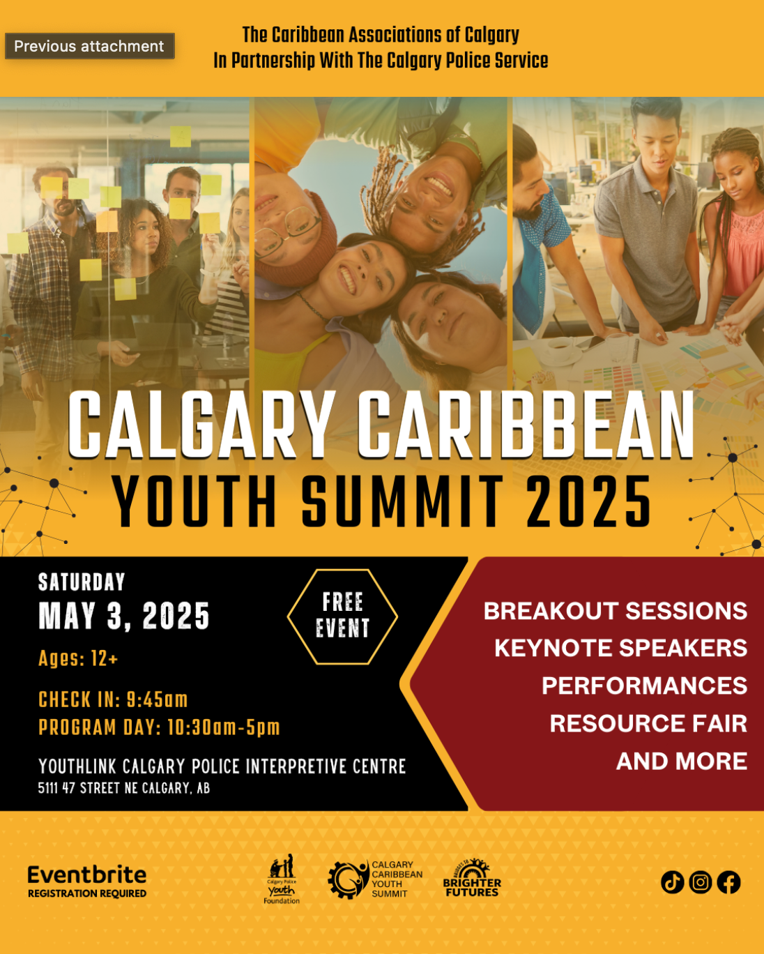 Calgary Caribbean Youth Summit May 3, 2025