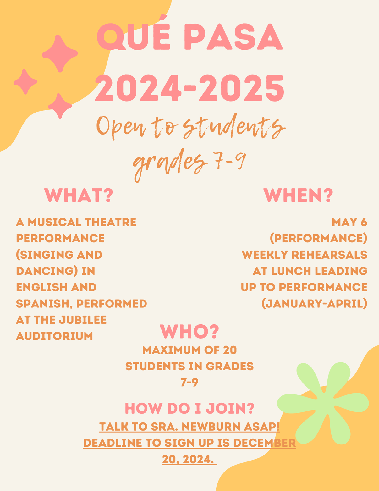 Que Pasa Performance Club