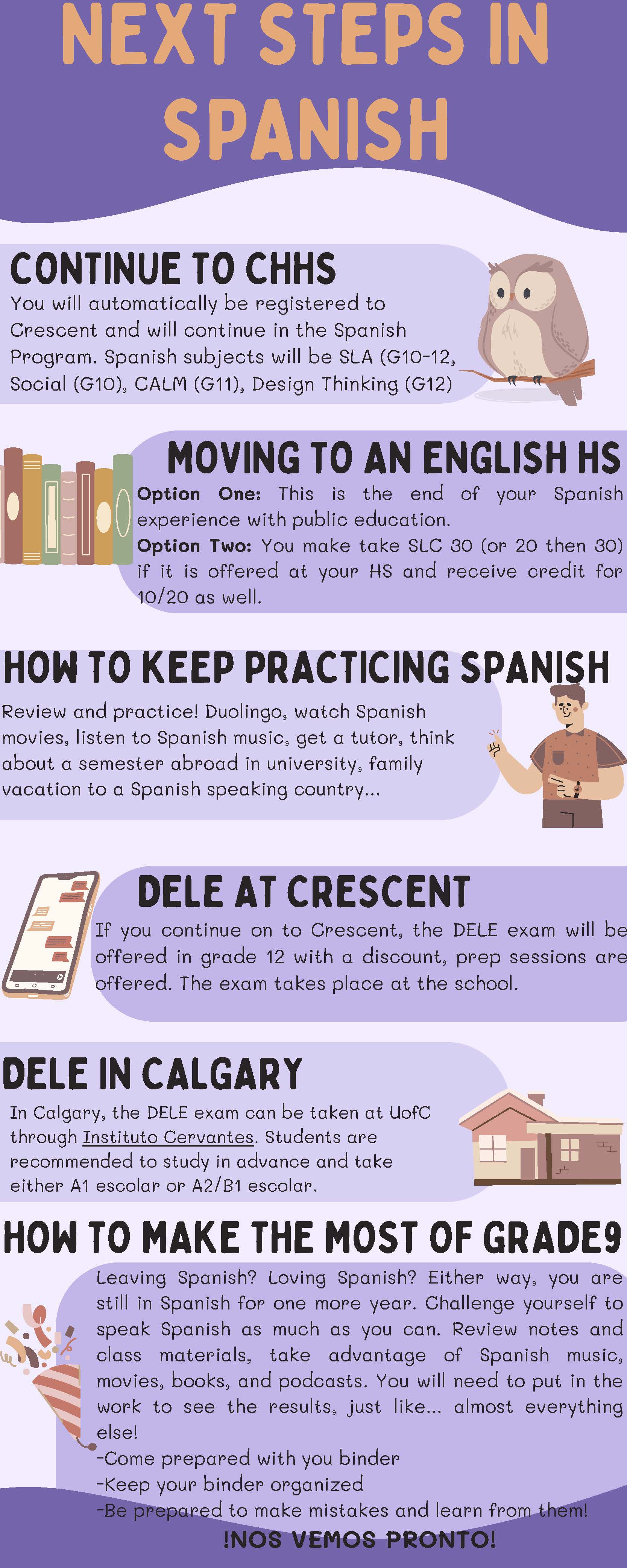 Next Steps in SPANISH